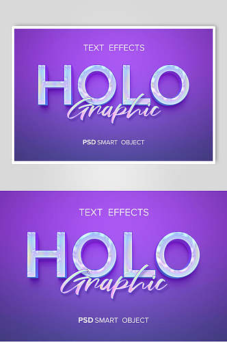 英文字母紫色渐变立体字体素材