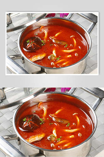 香菇番茄火锅底料图片
