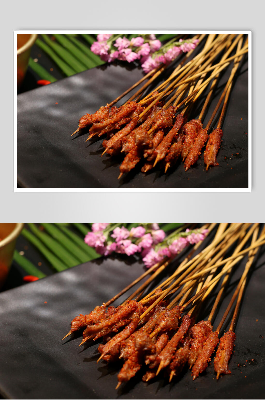 时尚小牛肉烧烤烤肉图片素材