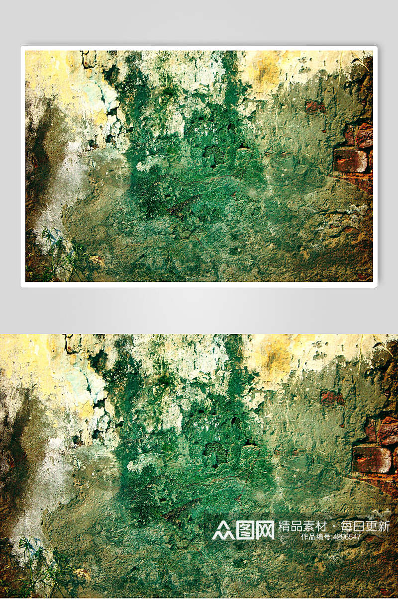 古风经典斑驳污渍生锈墙面图片素材