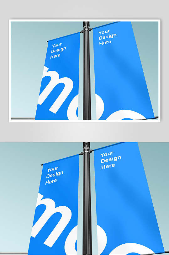 灯杆旗样机图片-灯杆旗样机设计素材-灯杆旗样机模板下载-众图网