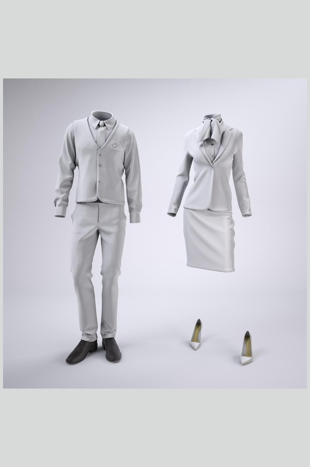 鞋子短袖灰色运动服饰设计样机素材