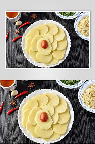 土豆片菜品图片