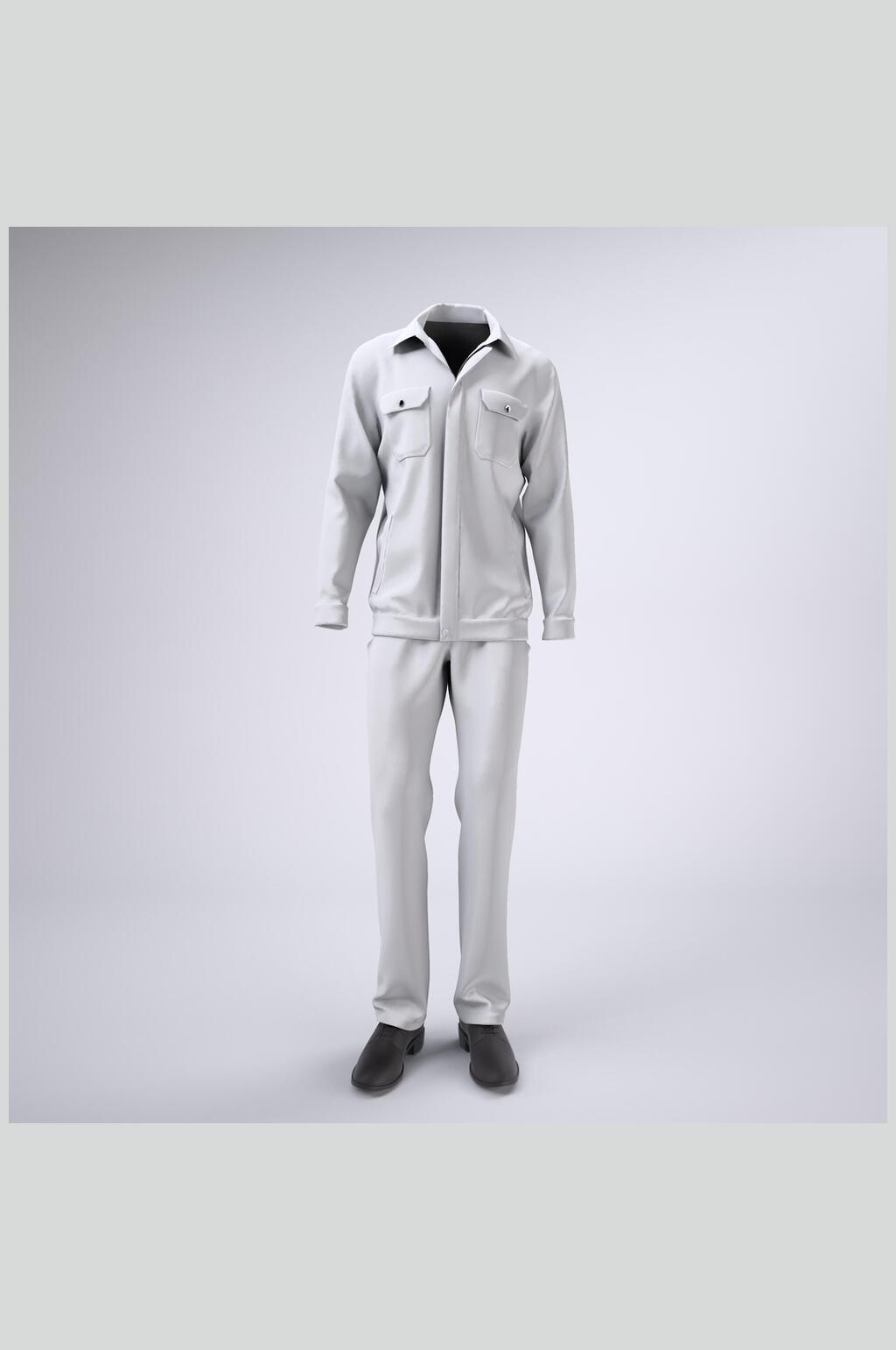 衣服鞋子灰色运动服饰设计样机素材
