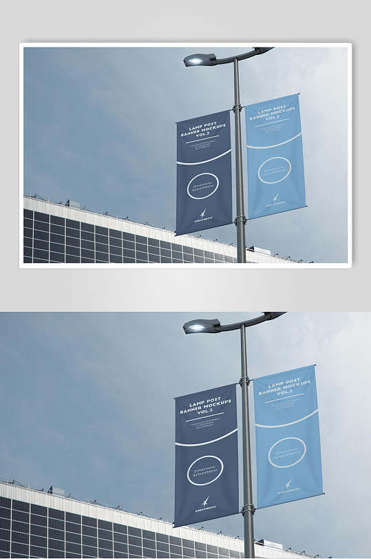 灯杆旗样机图片-灯杆旗样机设计素材-灯杆旗样机模板下载-众图网