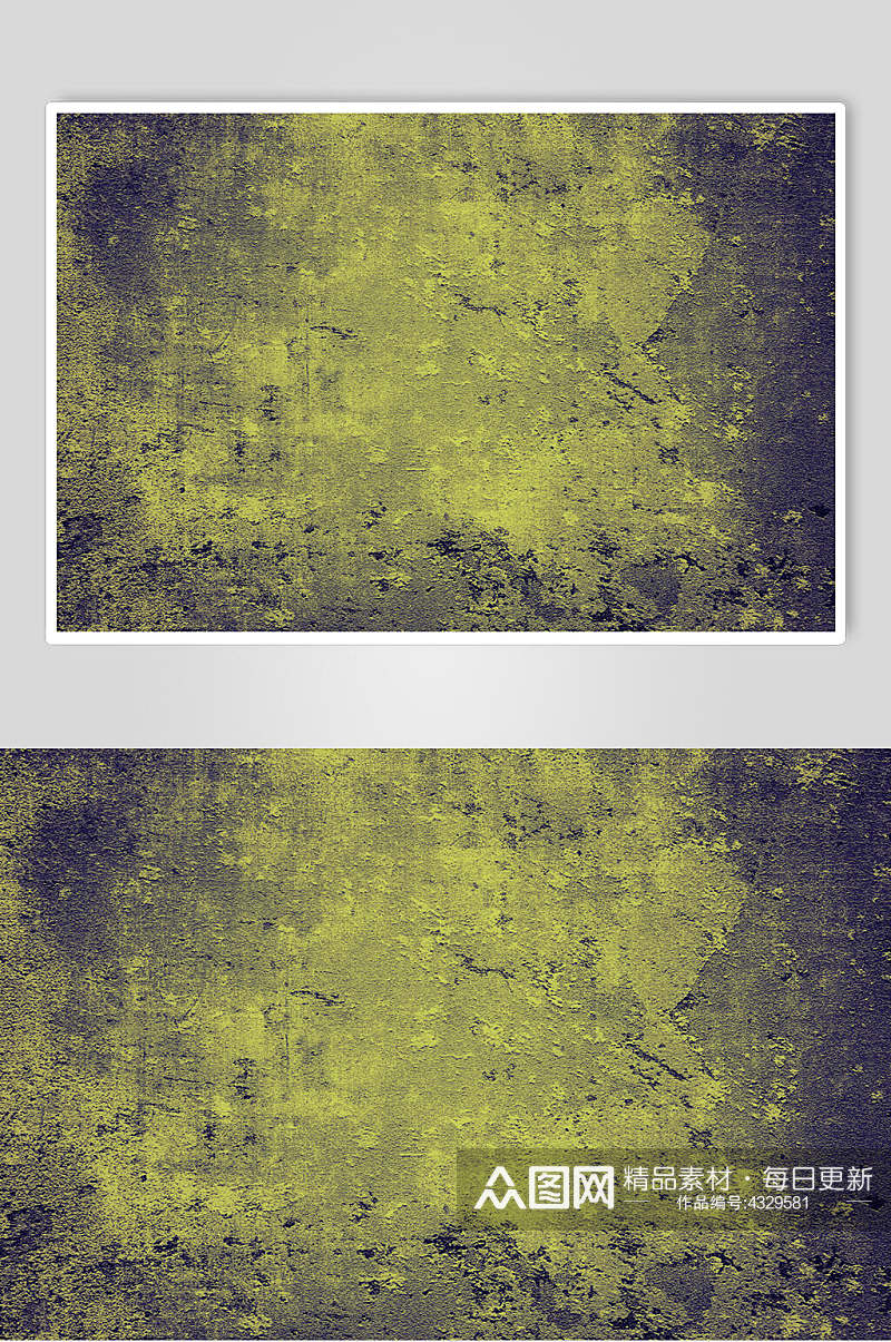 素雅黄紫清新斑驳污渍生锈墙面图片素材