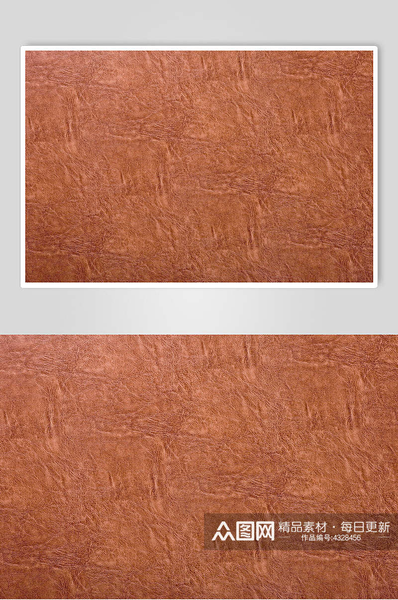 简约线条褐色创意皮革真皮纹理图片素材