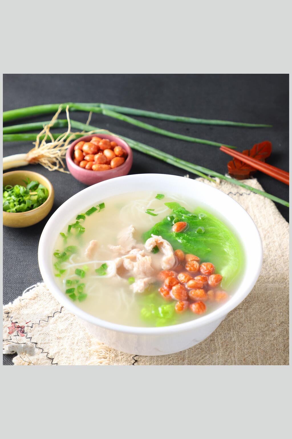 豆子肠粉美食图片素材