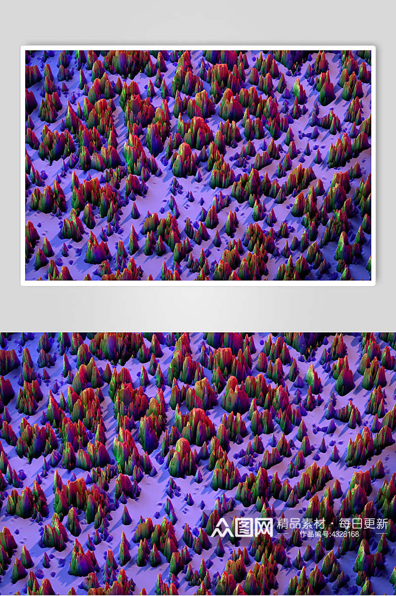 紫红简约创意高端暗黑粒子抽象图片素材