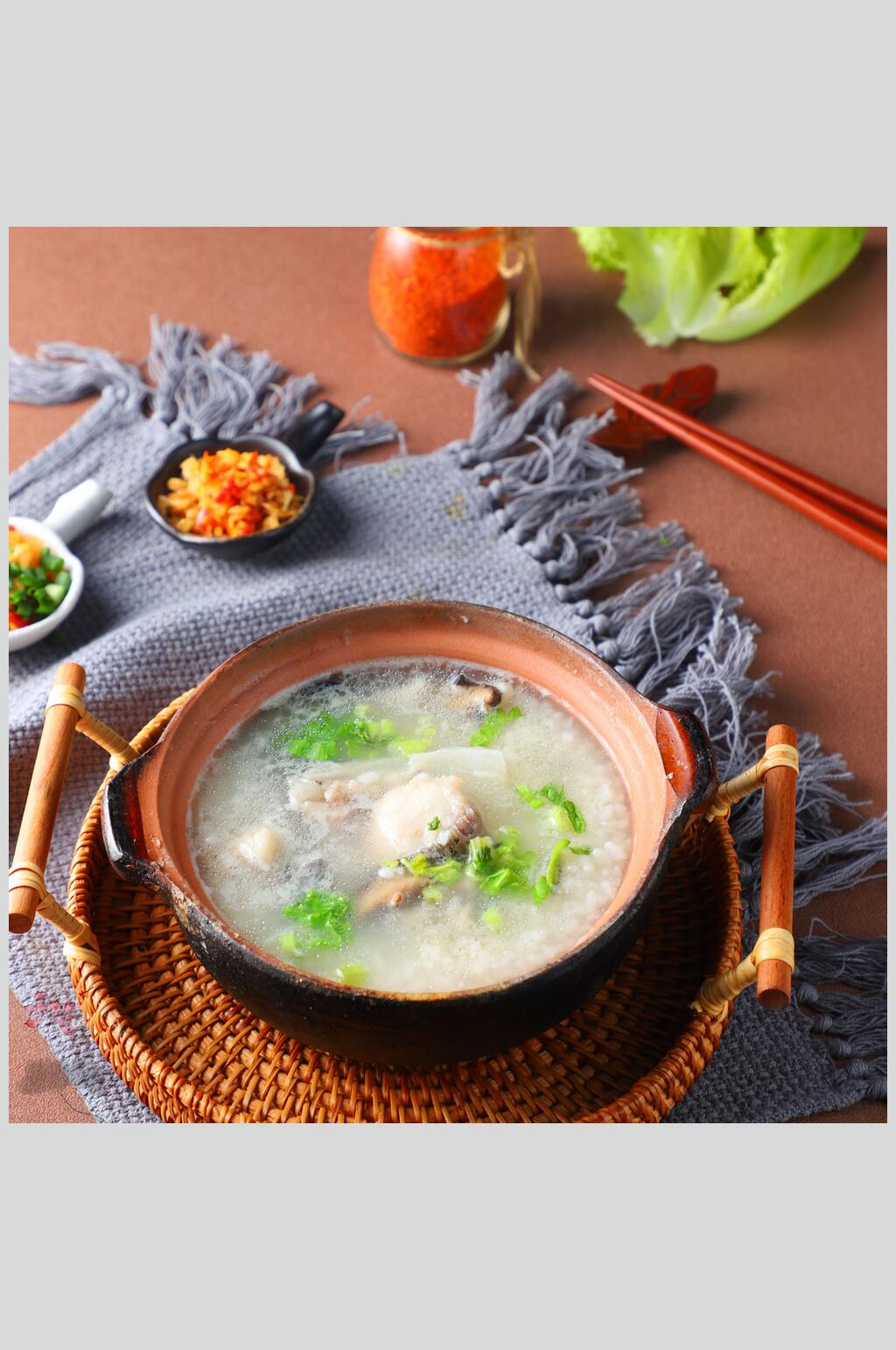 粥肠粉美食图片素材