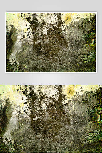 石头斑驳污渍生锈墙面图片