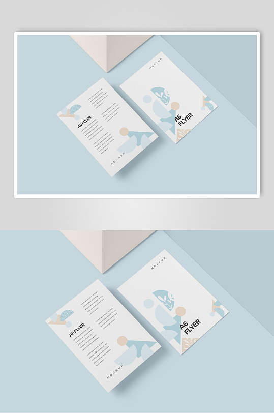 两本宣传单样机-众图网