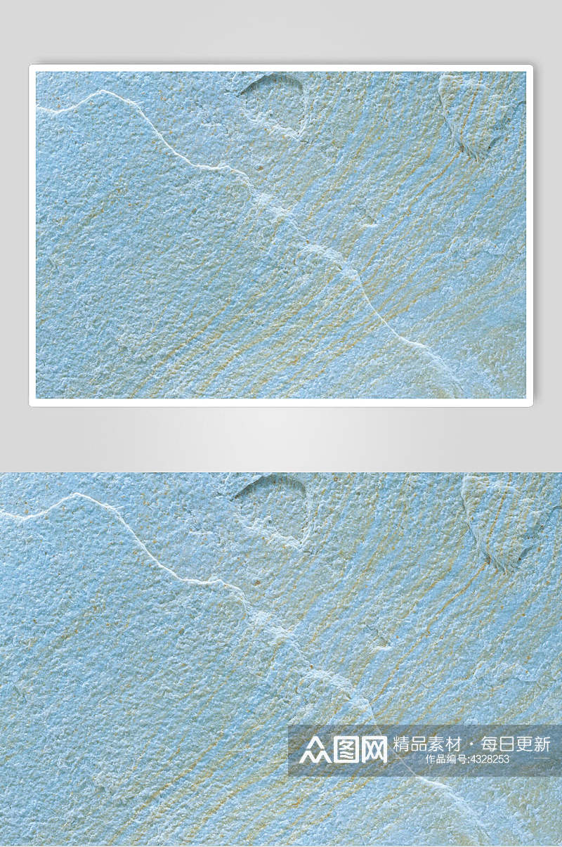蓝色唯美创意高端石纹大理石图片素材
