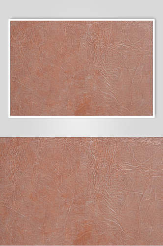 橙色褶皱创意高端皮革真皮纹理图片