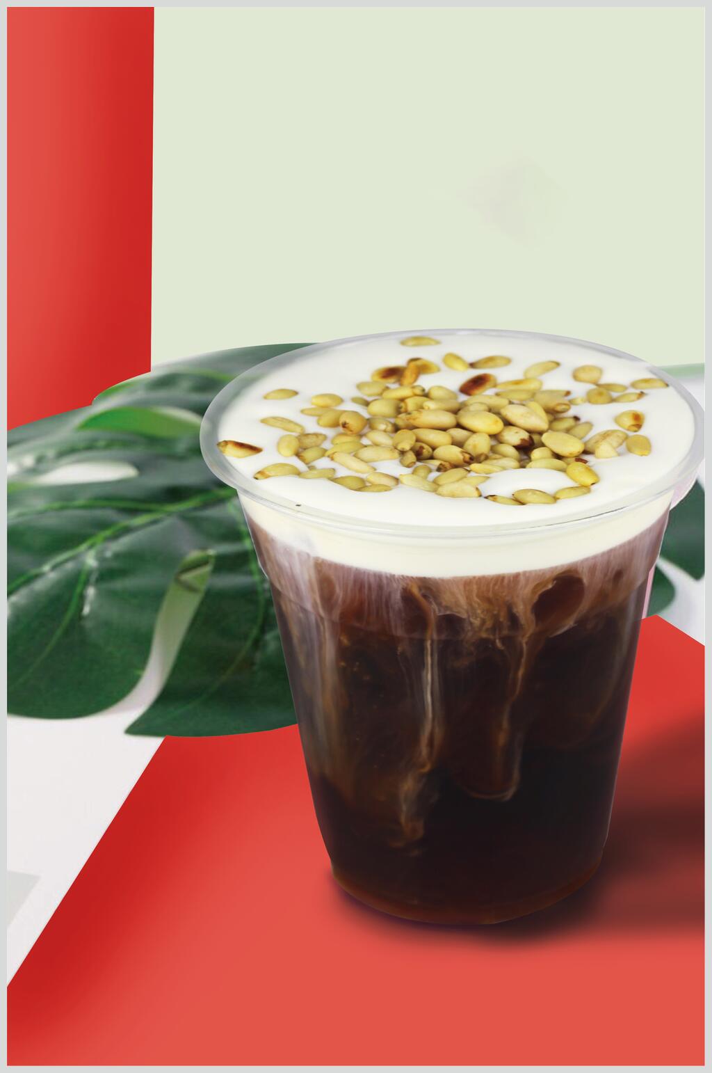 植物红绿清新精致果汁奶茶摄影图片素材