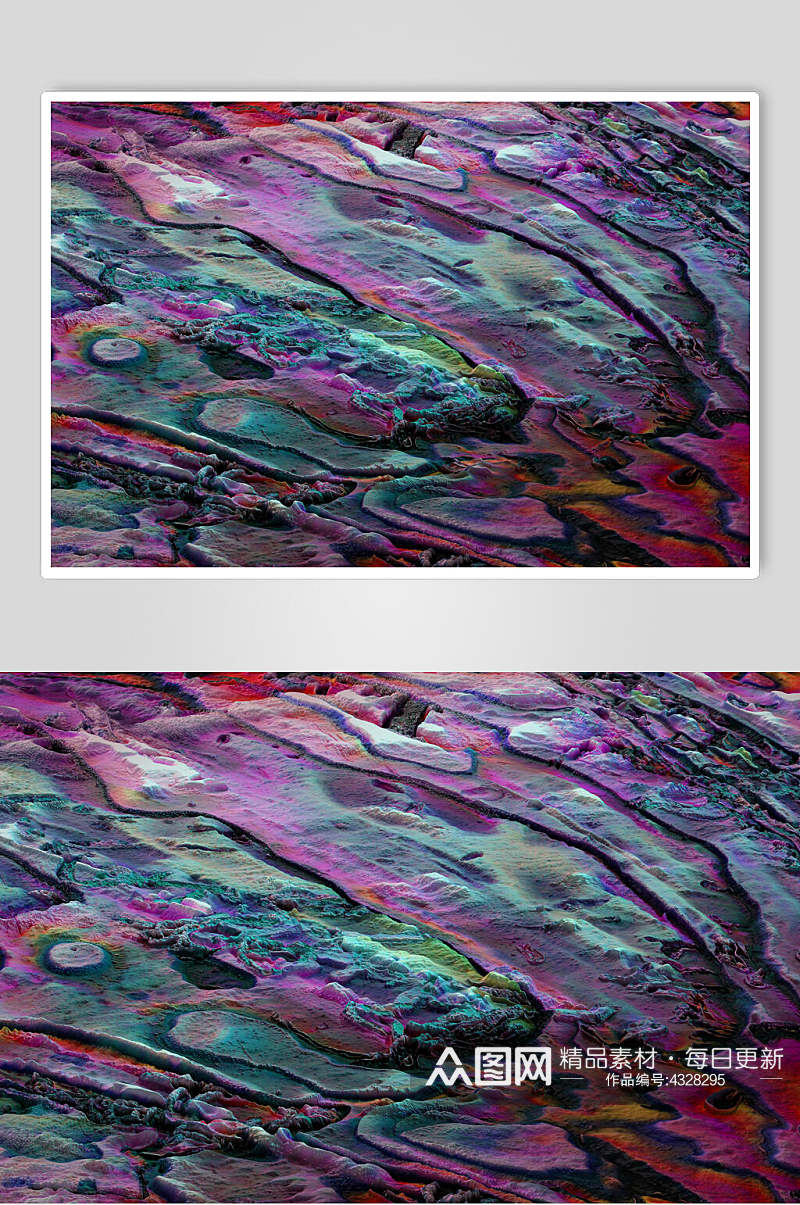 紫绿简约创意高端暗黑粒子抽象图片素材