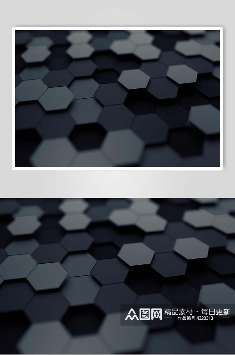 色块灰色创意高端暗黑粒子抽象图片素材