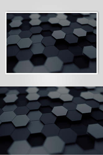 色块灰色创意高端暗黑粒子抽象图片