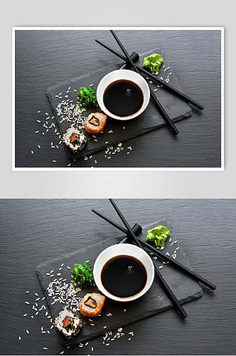 创意个性美味寿司实拍图片