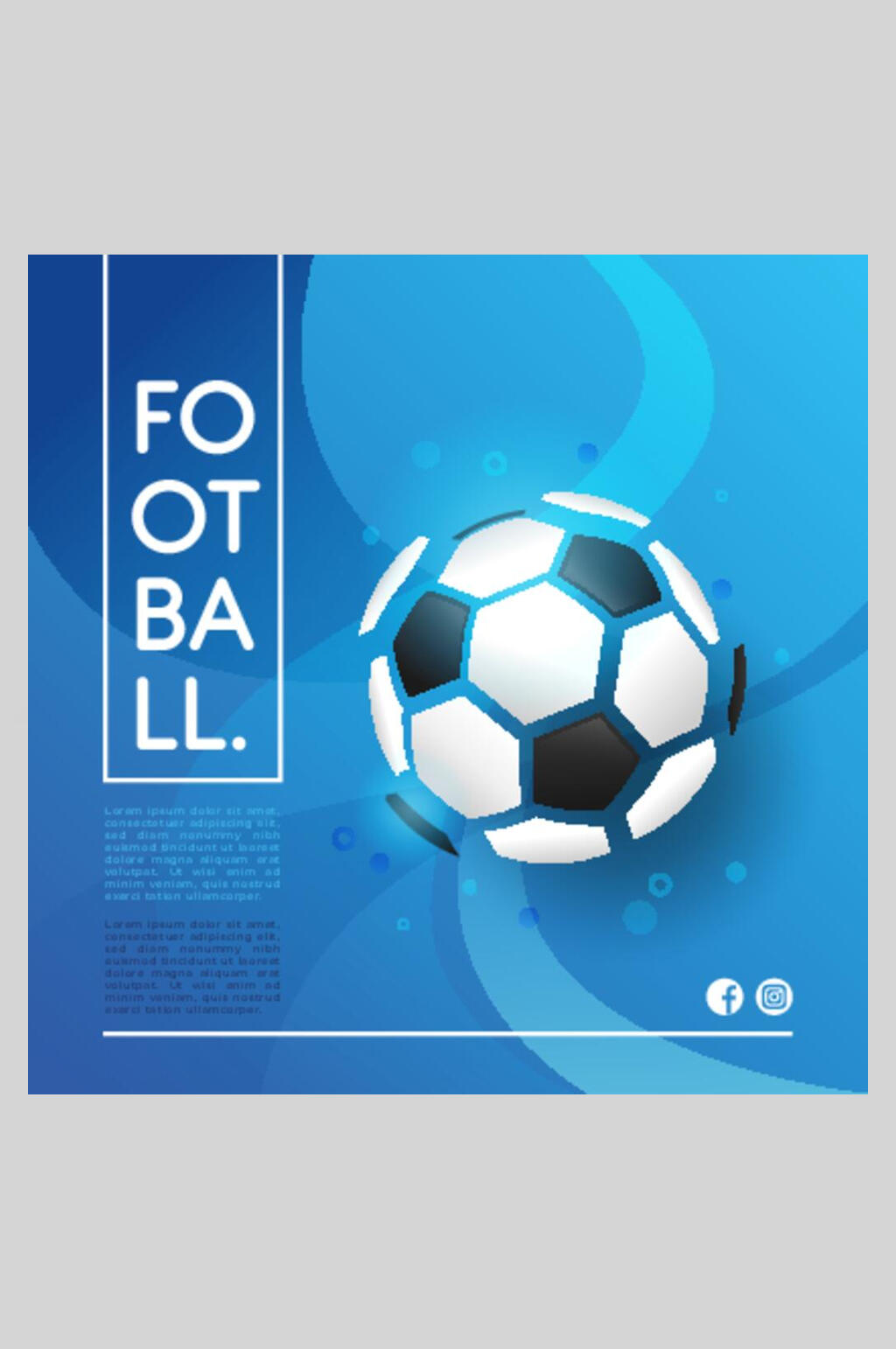 足球社团宣传海报英语图片