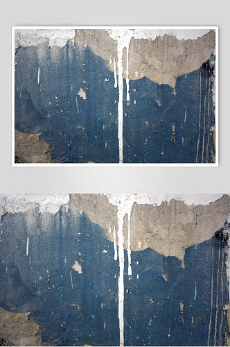多彩斑驳污渍生锈墙面图片