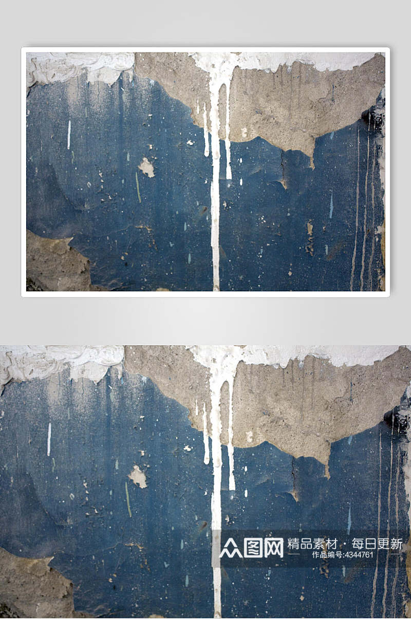 多彩斑驳污渍生锈墙面图片素材