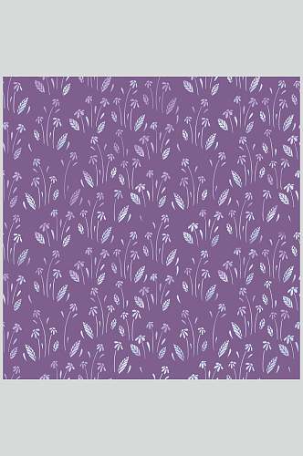 紫色小花碎花无缝图片