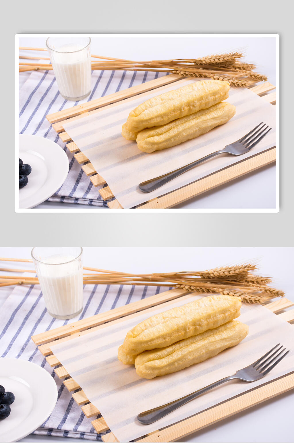 时尚油条早点图片素材