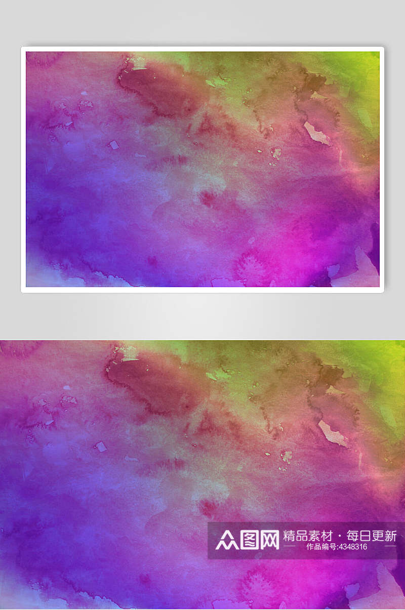 紫色渐变创意水彩纸质纹理图片素材