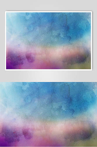 深紫色蓝水彩纸质纹理图片