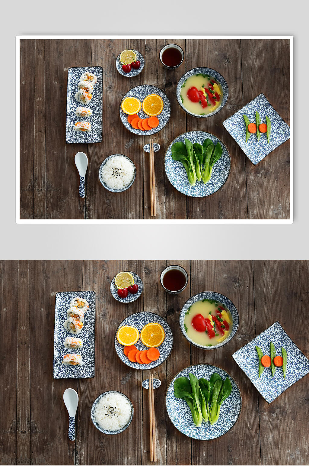 精美日食美味寿司实拍图片素材
