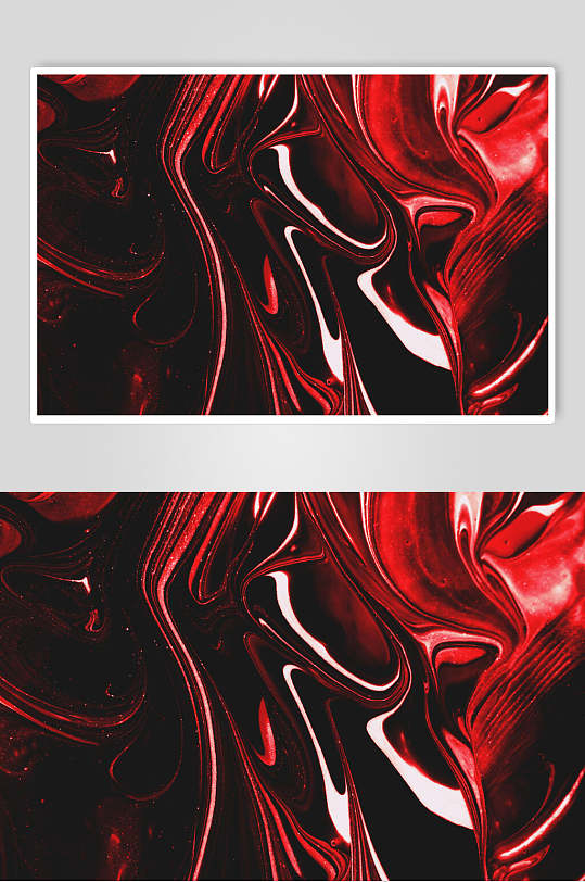 红黑游离艺术纹理背景图片