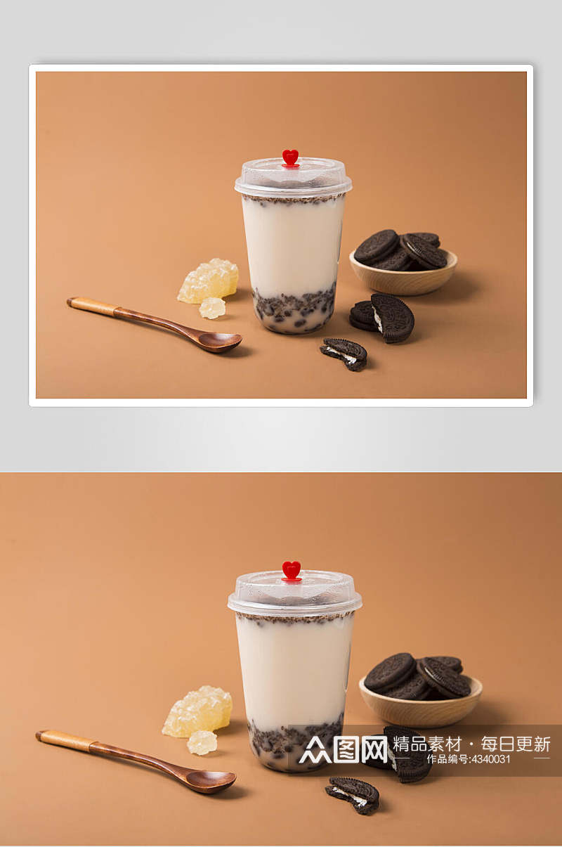 巧克力奶茶图片素材