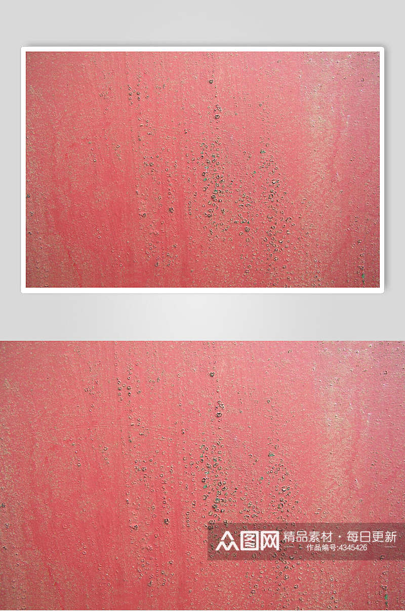 红色斑驳污渍生锈墙面图片素材