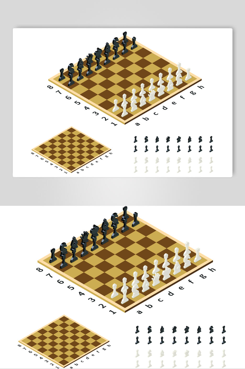 创意棋牌游戏矢量素材素材