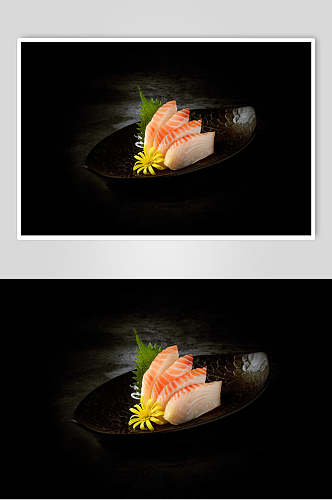 寿司美食刺身摄影图片