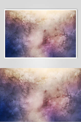 紫色类云纹水彩纸质纹理图片
