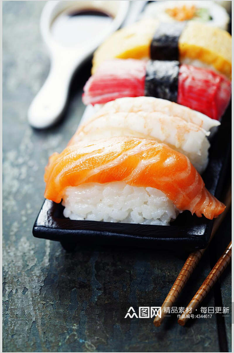好吃的寿司美食摄影图片素材