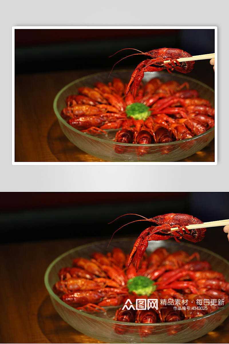 红小龙虾图片素材