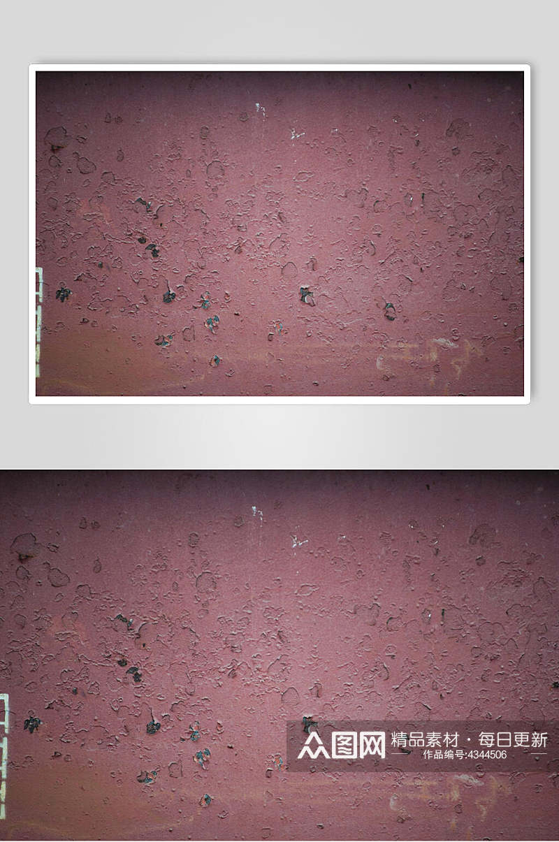 暗红色斑驳污渍生锈墙面图片素材