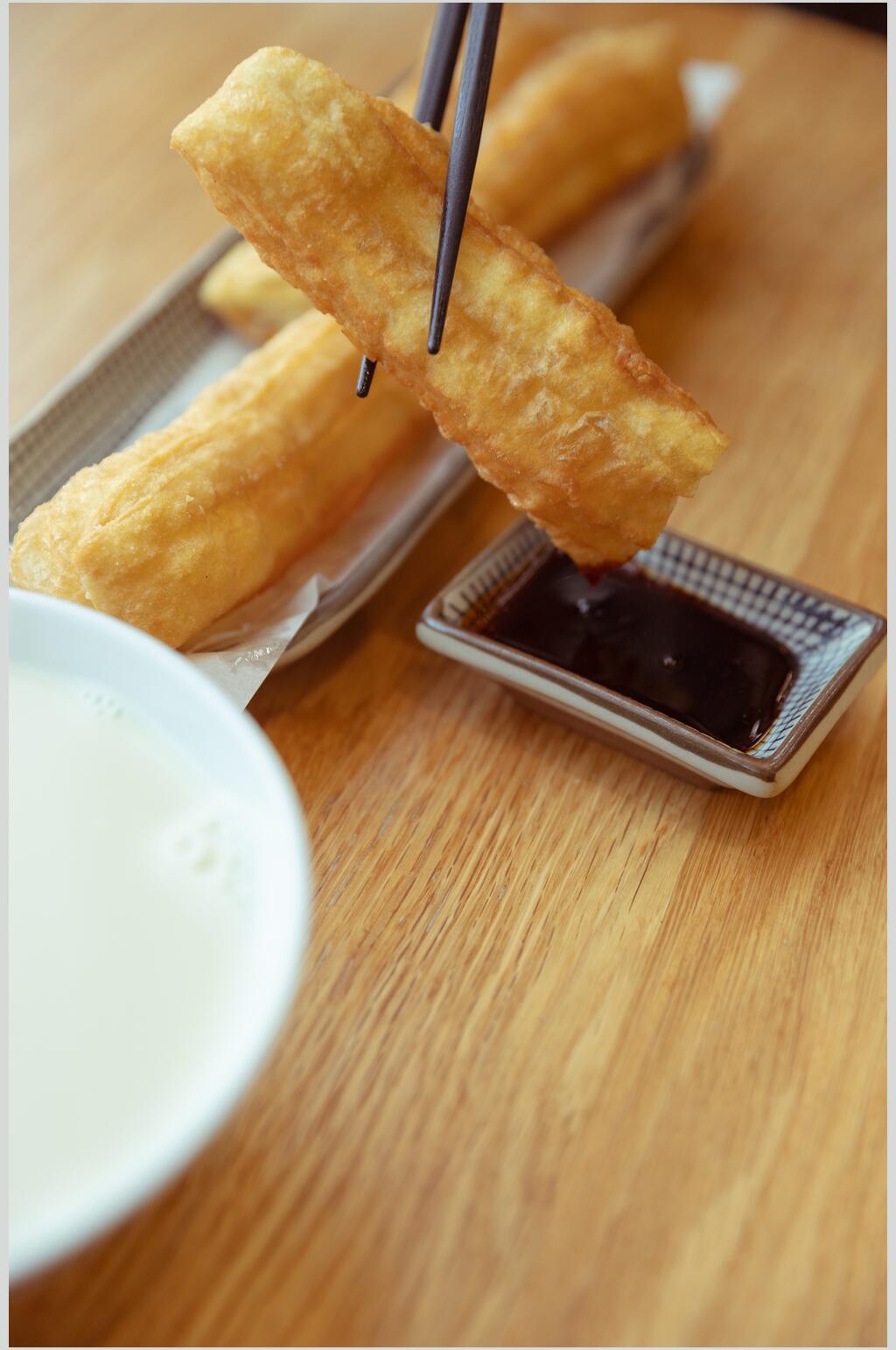高清油条早点图片素材