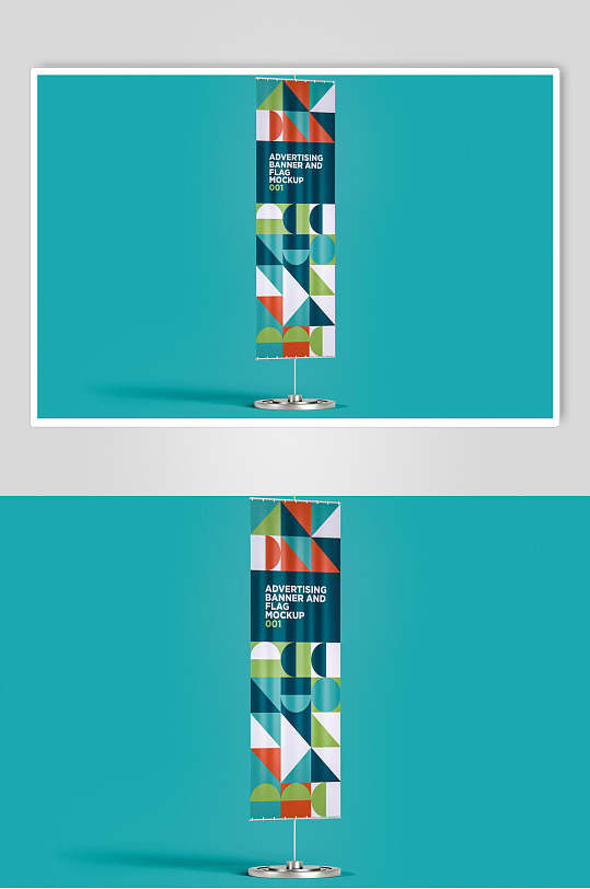 旗帜吊旗展架样机