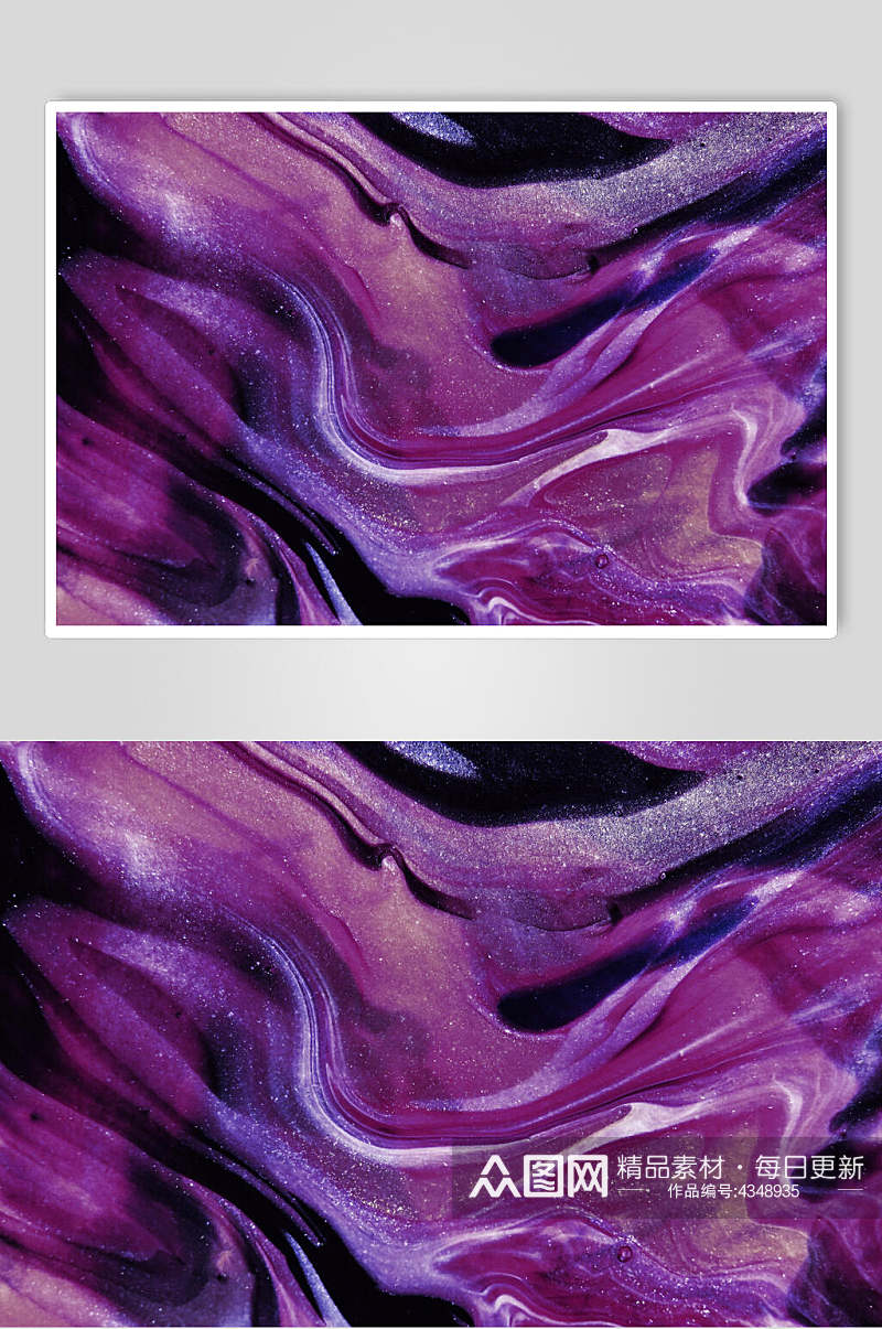 黑紫色游离波纹艺术纹理背景图片素材