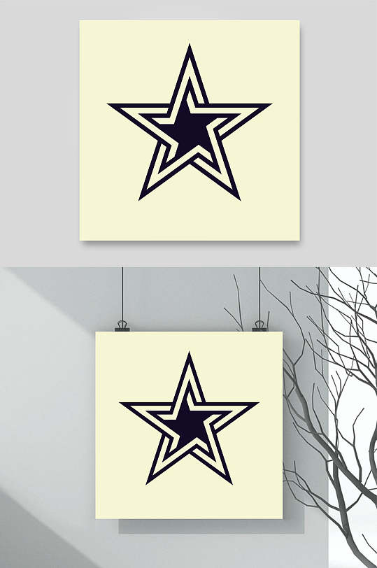 简约五角星图片-简约五角星素材下载-众图网