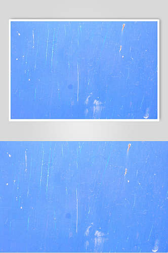 蓝色斑驳污渍生锈墙面图片