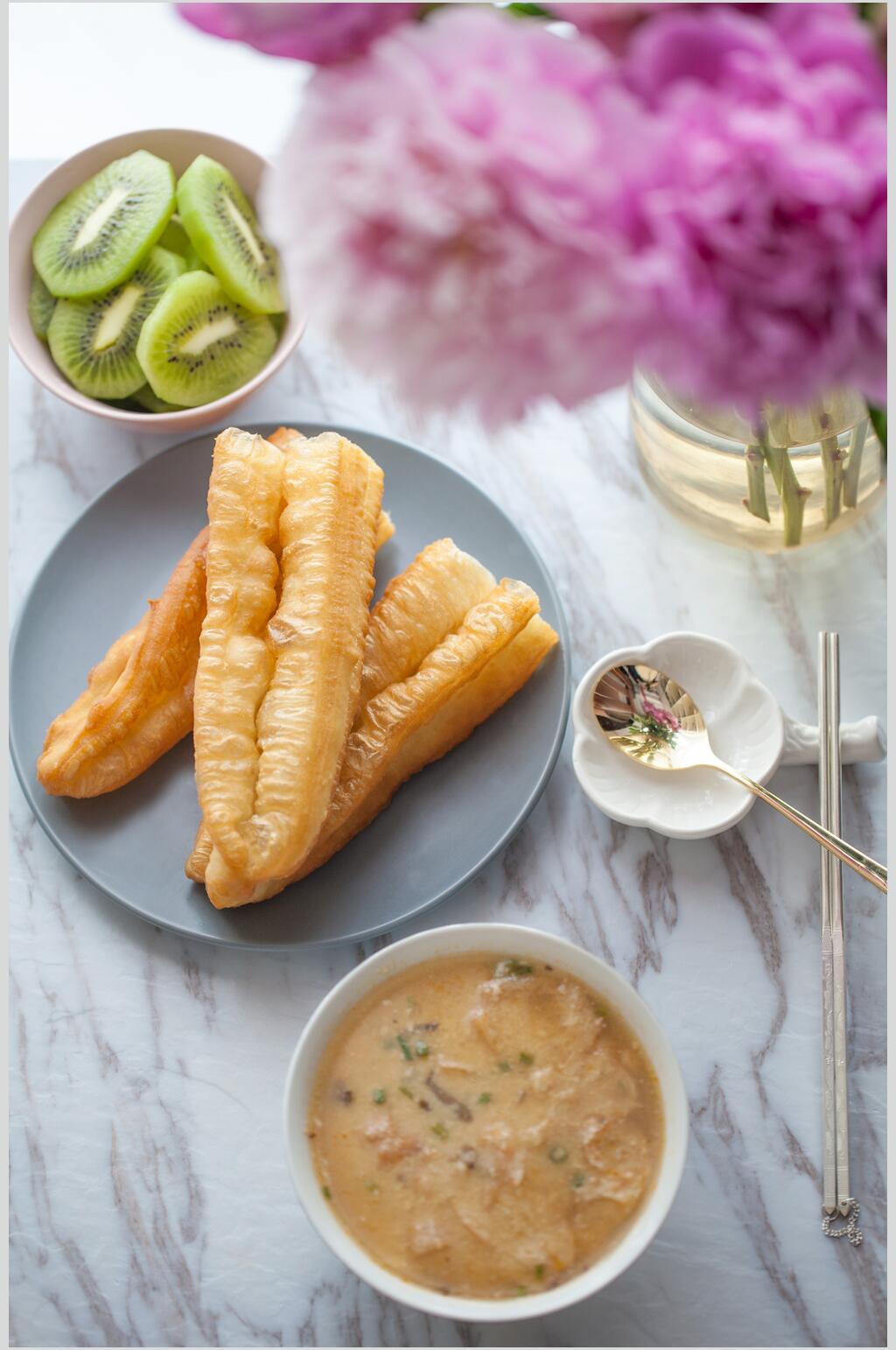 唯美油条早点图片素材