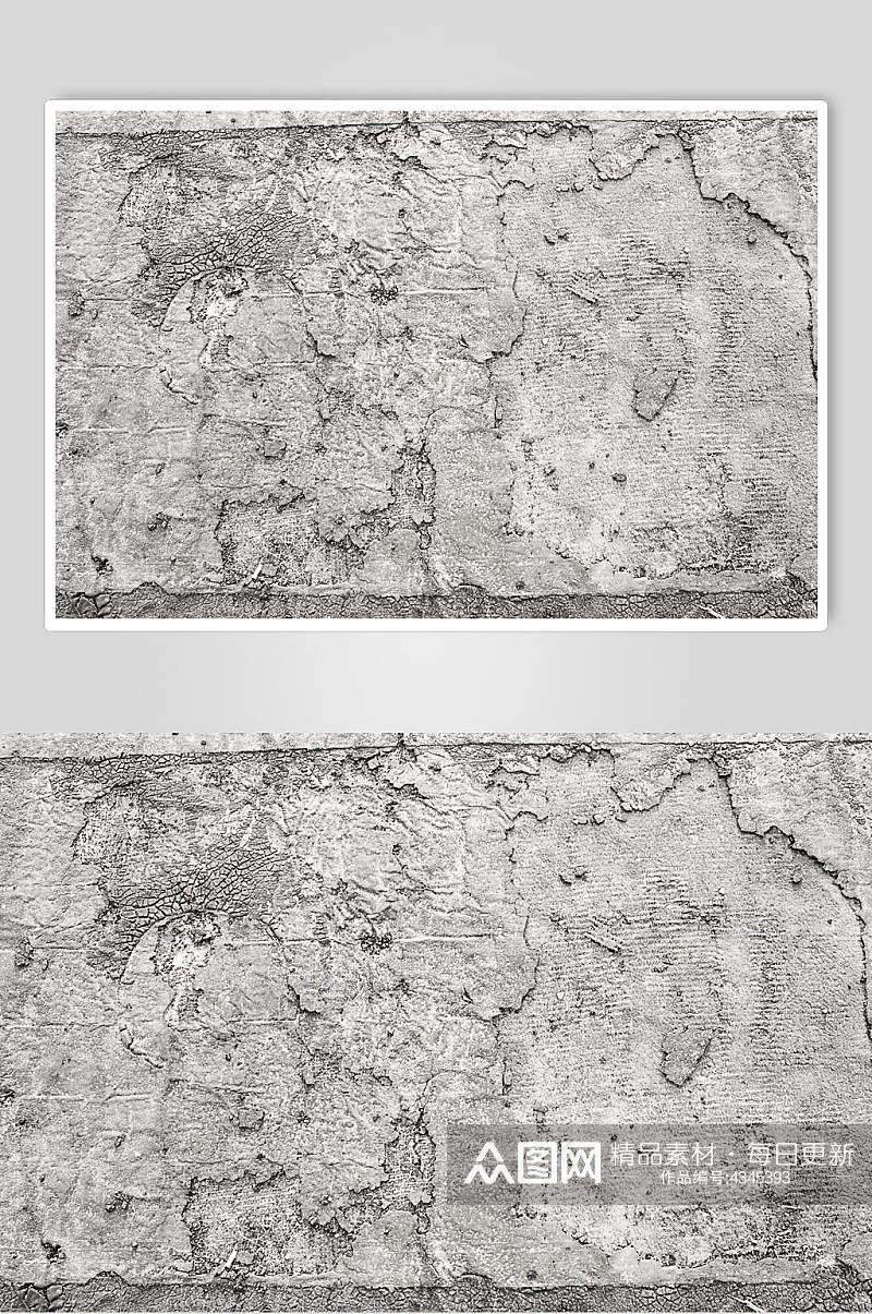白色斑驳污渍生锈墙面图片素材
