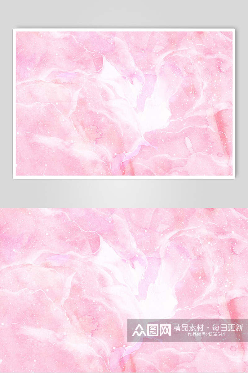 粉色水彩星空背景图片素材