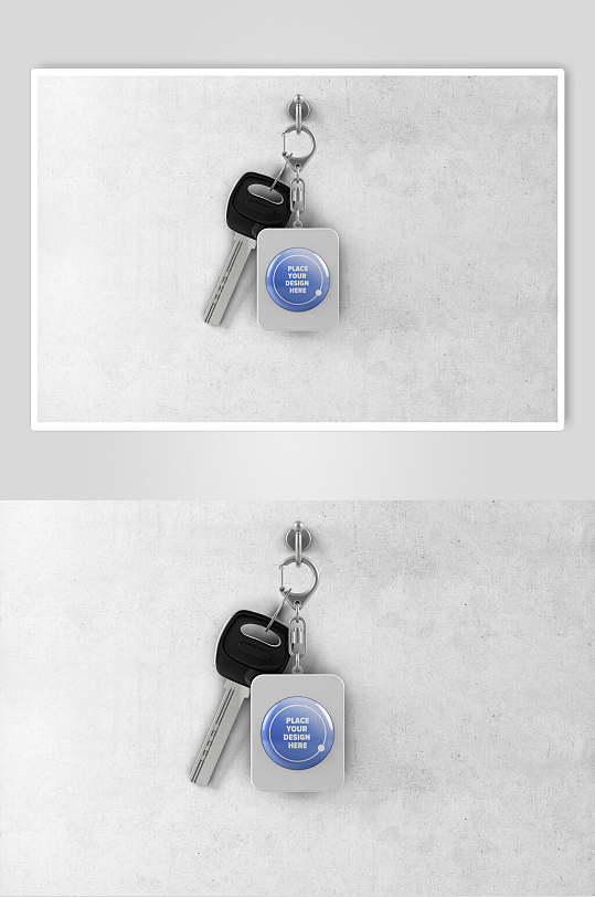 英文钥匙扣样机