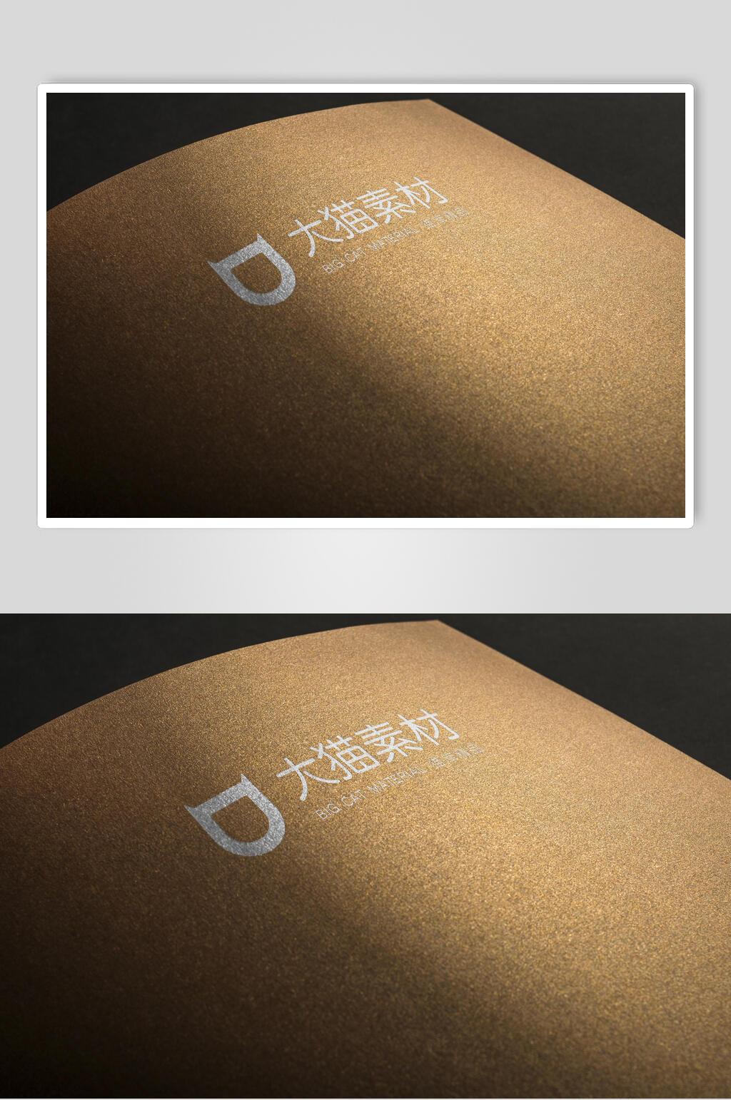 大气商务品牌LOGO标志样机素材